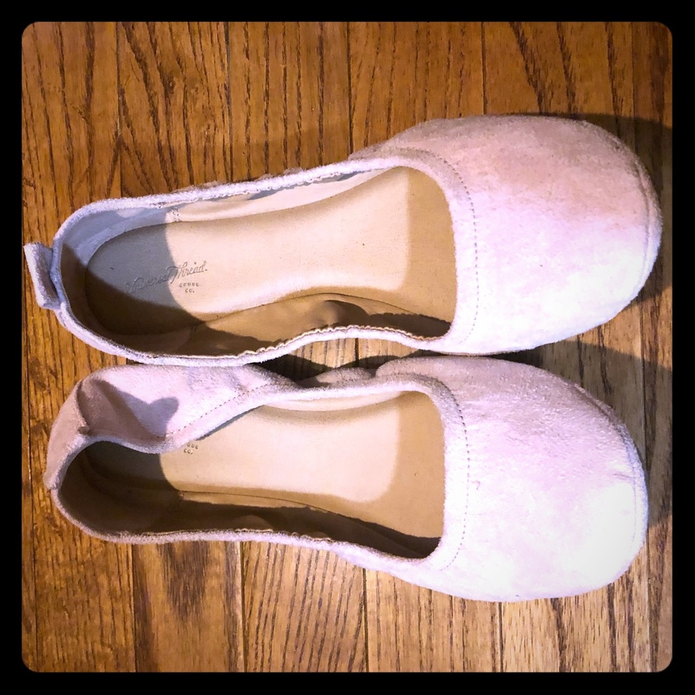 Pink ballet flats